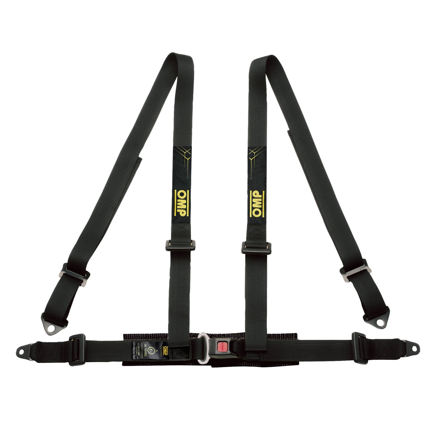 2025 OMP ROAD 4 Safety Harness Belts 4-Point Car Seat Belts ECE 16-08 Approved