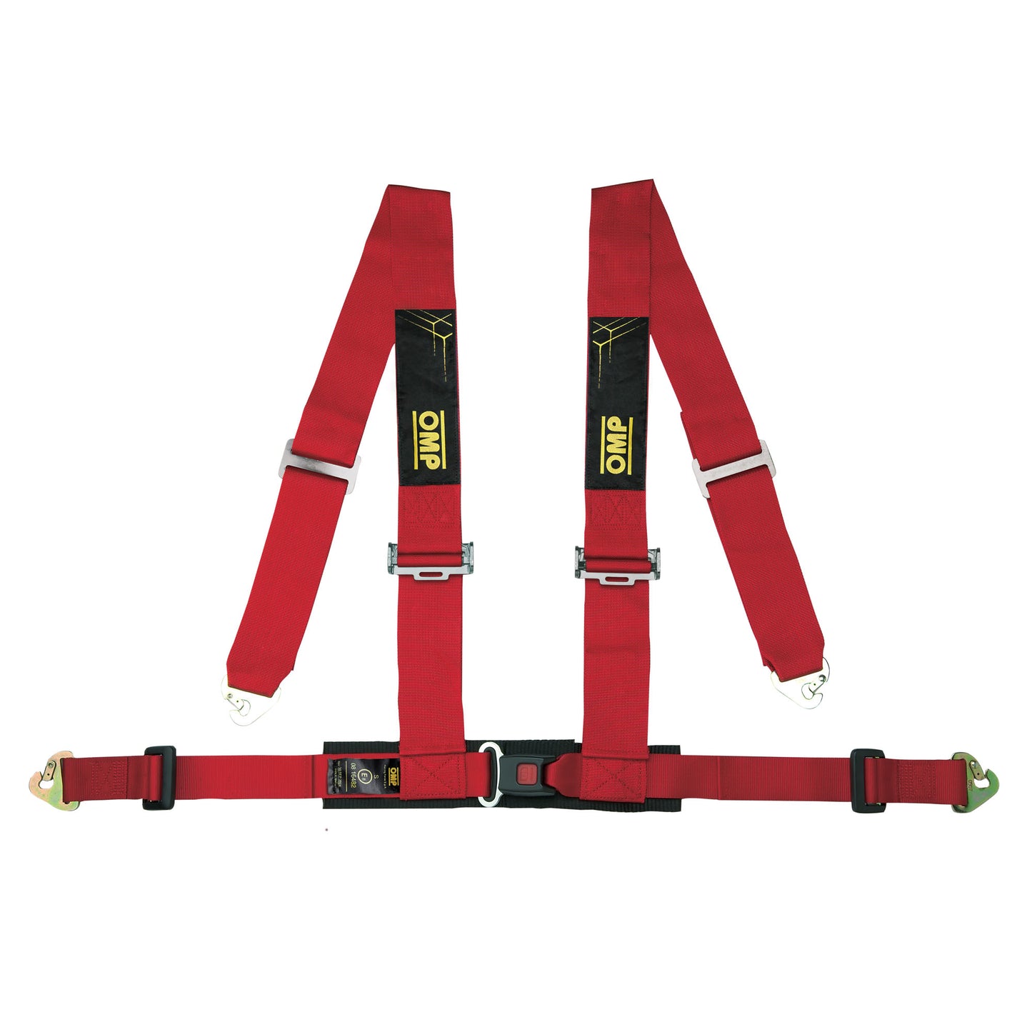 2025 OMP ROAD 4M Safety Harness Belts 4-Point 3" Seat Belts ECE 16-08 Approved
