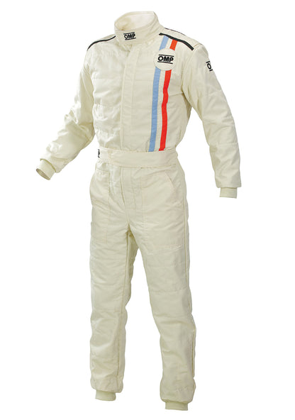 OMP Classic Race Suit Fireproof Vintage 1970s Retro Style FIA 8856-2018 Approved