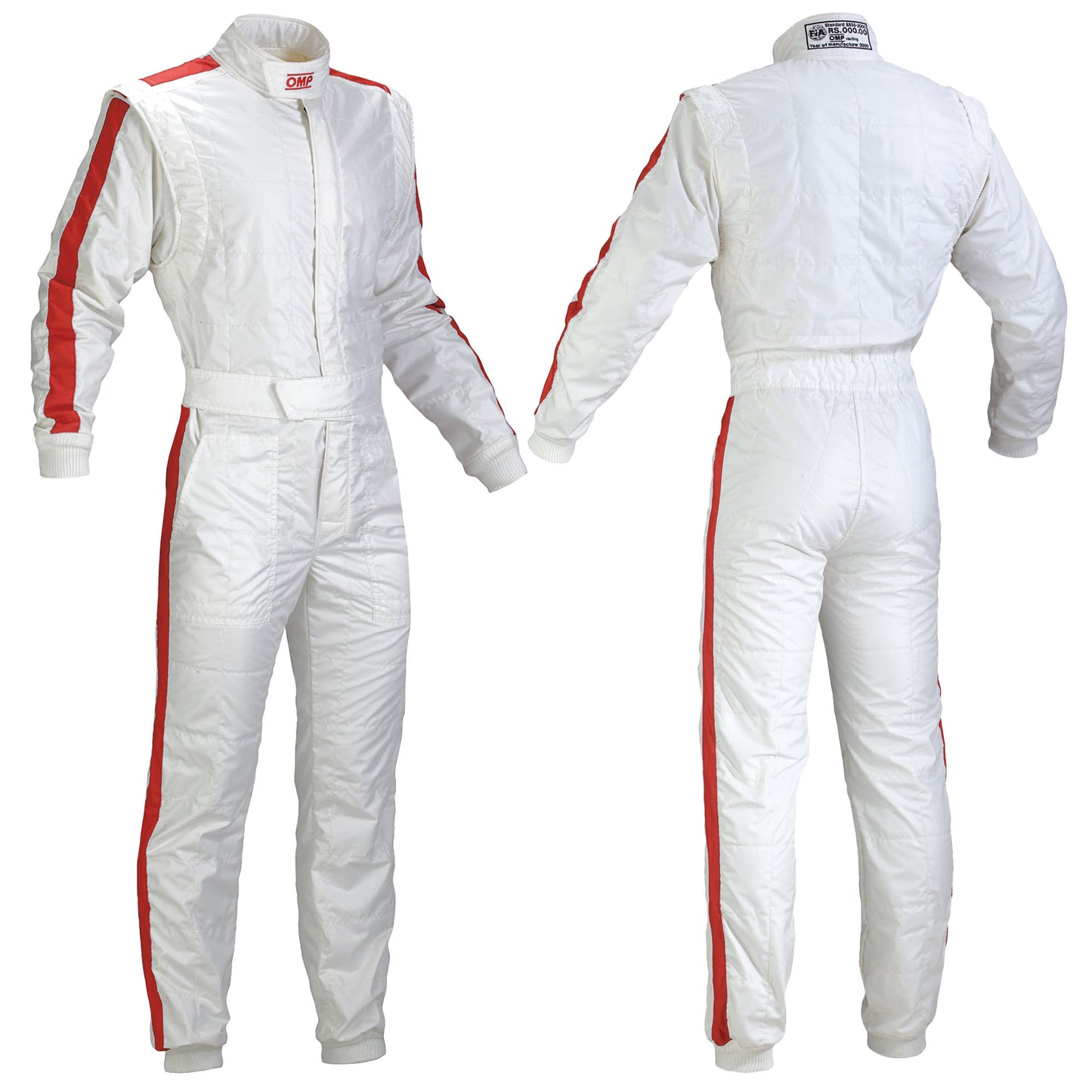 OMP One Vintage Race Suit F1 1960s Style FIA 8856-2018 Fireproof Racing Rally