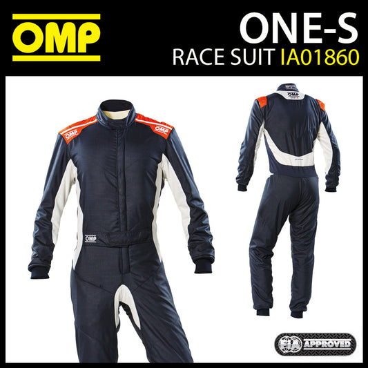 OMP One-S Race Suit Professional Driver Fireproof Racing Rally FIA 8856-2018