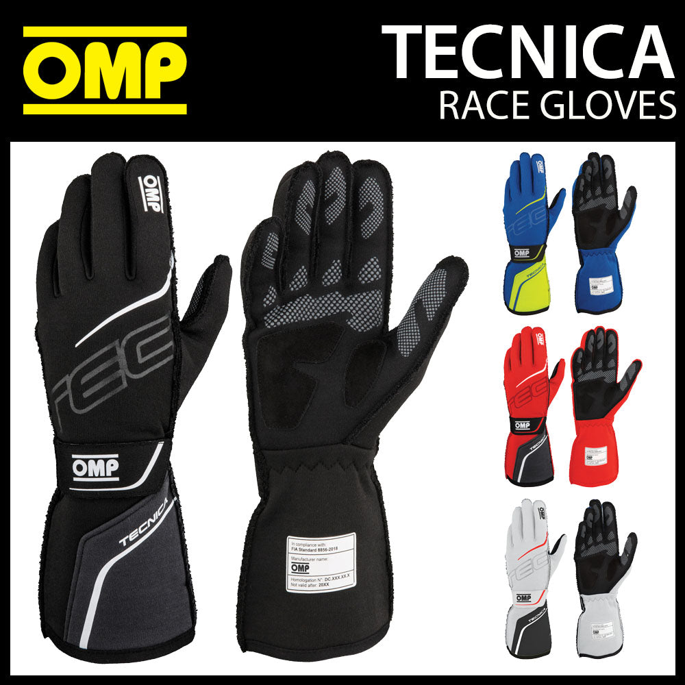 OMP ONE-S Racing Gloves 2020 – FIA 8856-2018 Homologated – Made In Italy