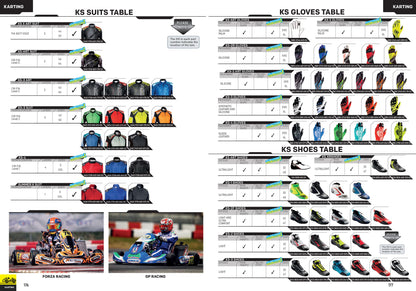 OMP KS3 Adult Kart Suit Go-Karting CIK-FIA Level 2 Approved in 7 Colour Designs
