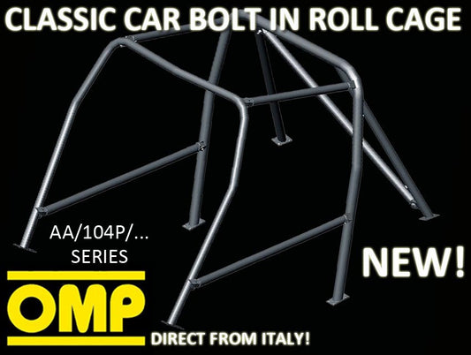 AA/104P/142 OMP CLASSIC CAR ROLL CAGE RENAULT R11 TURBO 83-89