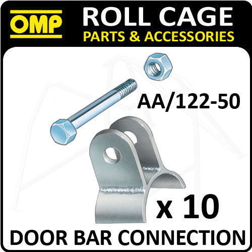AA/122-50 OMP ROLL CAGE 50mm BAR CONNECTION PACK (x10) FIA APPROVED! RACE/RALLY