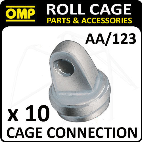 AA/123 OMP ROLL CAGE REINFORCEMENT CONNECTION PACK (x10) FIA APPROVED RACE/RALLY