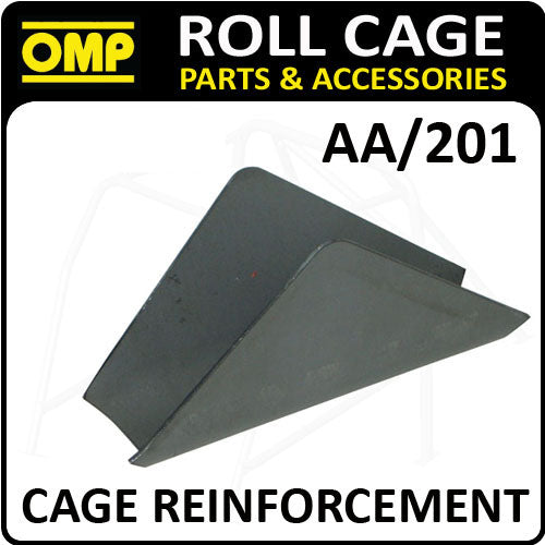 AA/201 OMP ROLL CAGE BAR 100 DEGREE CROSS PIECE REINFORCEMENT 1.5mm FIA SPEC