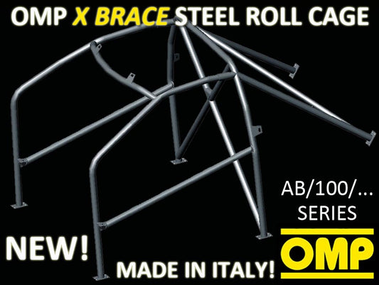 AB/100/17 OMP BOLT IN ROLL CAGE BMW 3 SERIES E30 2 DOORS  83-91