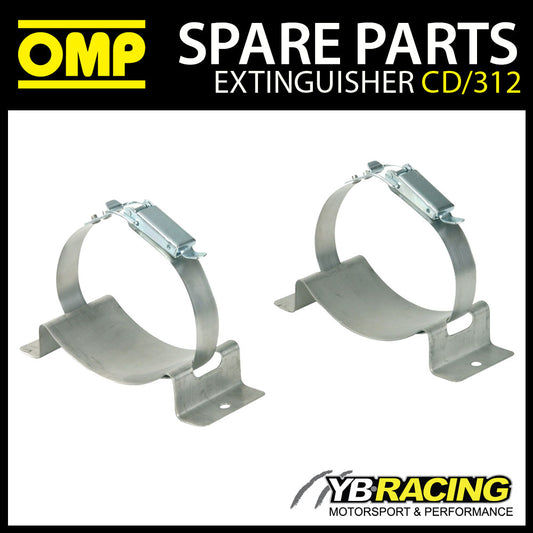 CD/312 OMP 108mm BRACKETS FOR FIRE EXTINGUISHER OMP CAB/316 & CAB/320 HAND HELD