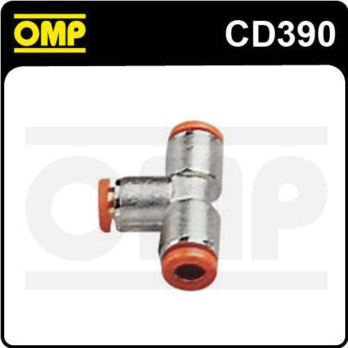 CD/390 OMP RACING FIRE EXTINGUISHER 3 WAY "T" SHAPE CONNECTION PIECE CONNECTOR
