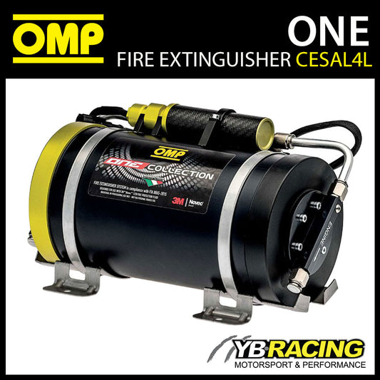 CESAL4L OMP Ultra Light ONE Fire Extinguisher System Electronic FIA 8865-2015