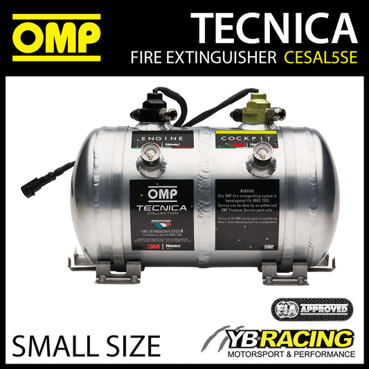 CESAL5SE OMP Racing 3M Novec 1230 Fire Extinguisher Kit SMALL FIA 8865-2015