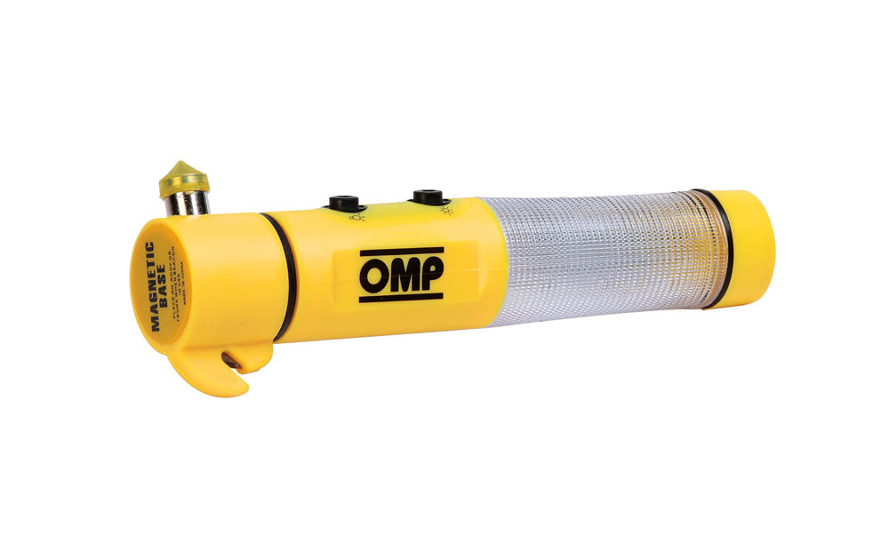 DB/460E OMP Racing Rally Safety Emergency Tool (Hammer/Light/Magnet/Cutter) OMP