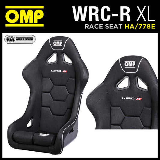 HA778E OMP WRC-R XL SPECIAL EXTRA LARGE RACE SEAT RALLY FOR THE BIGGER DRIVER