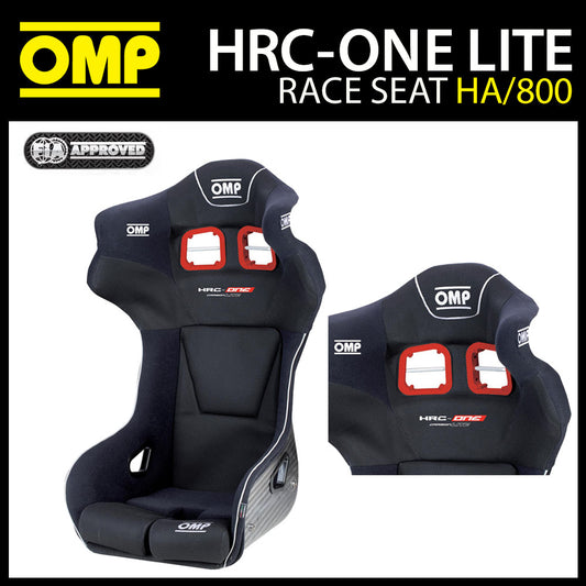 HA/800/N OMP HRC-ONE SEAT LITE ULTRA LIGHTWEIGHT CARBON FIBRE FIA 8862-2009 SPEC