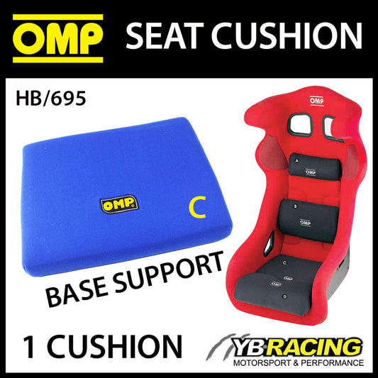 HB/695 OMP RACING RALLY SEAT FOAM CUSHION (REMOVABLE) IMPROVE COMFORT & SUPPORT