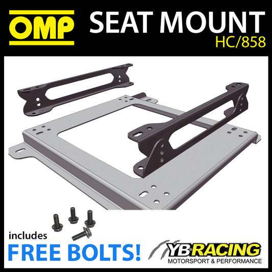 HC/858 OMP SEAT MOUNT BRACKET SPACER MULTI-ADJUSTABLE INCREASES SEAT HEIGHT