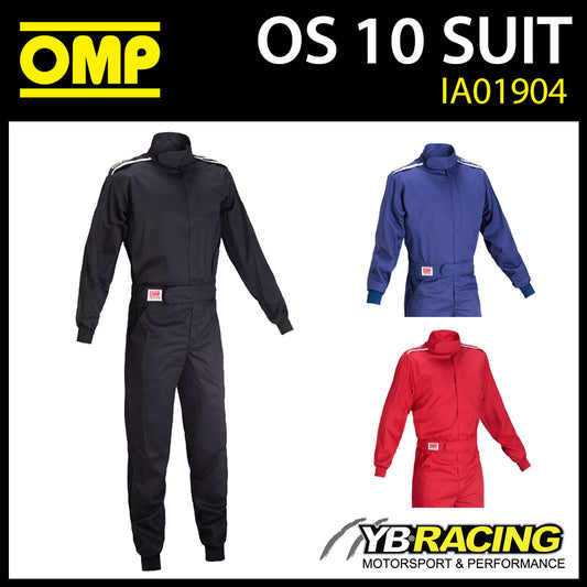IA01904 OMP SPORT OS ONE-LAYER PROBAN FIRE PROOF OVERALLS MECHANIC SUIT PIT CREW