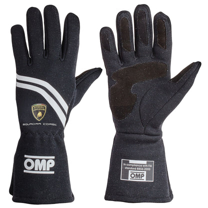 IB/746E/LAMB OMP Dijon Racing Gloves Lamborghini Squadra Corse Special Edition