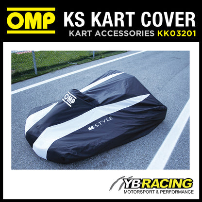 OMP KS Waterproof Kart Cover Modern OMP K-Style Design Karting Go-Kart Universal