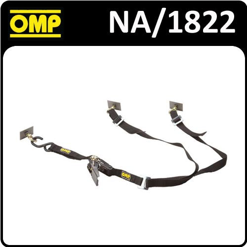 NA/1822 OMP RACING RALLY SPARE WHEEL TIE DOWN STRAP for RACE/RALLY CARS