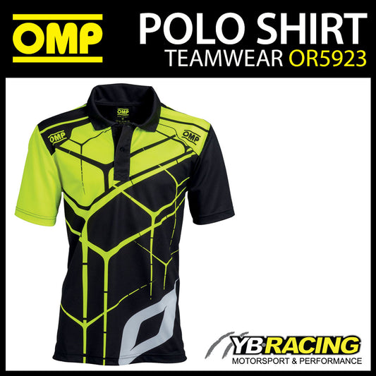 OR5923 OMP Racing Teamwear Fan Polo Shirt