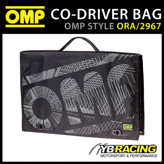 ORA/2967 OMP Rally Co-Driver Navigator Sports Bag 44x6x25cm New Updated Version