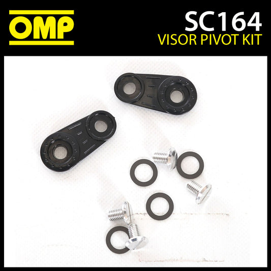 SC164 OMP Spare Visor Pivot Kit Fits OMP SC785E GP8 Evo Helmet & KJ8 SC790E