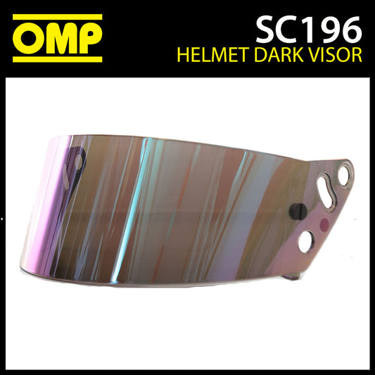 SC196 OMP Optional Dark Visor Fits OMP GP-R Helmet SC799 SC799K Genuine Part