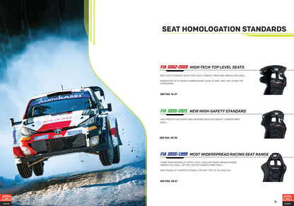 HA/773E OMP WRC-R RACING SEAT FIA AIRTEX GEL COATED FIBREGLASS BUCKET TYPE