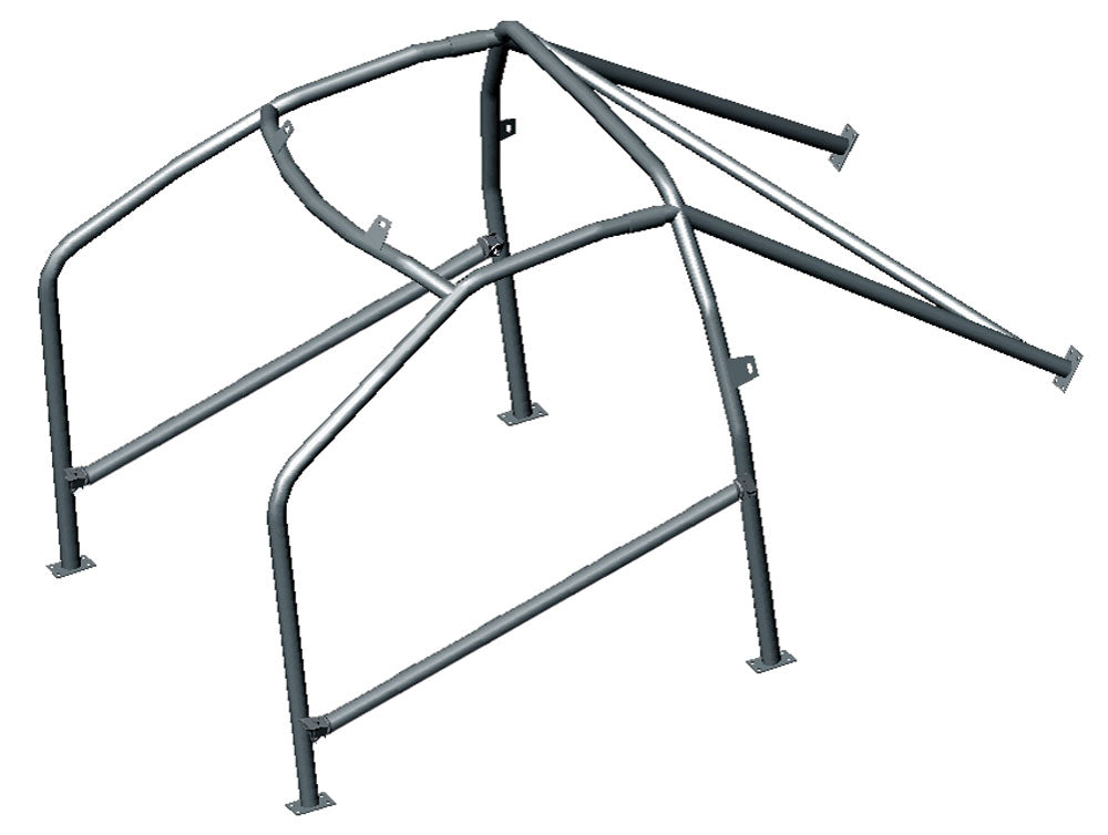 AB/105P/215 OMP ROLL CAGE VOLKSWAGEN LUPO ALL inc 16V GTI 98- [6-POINT BOLT IN]