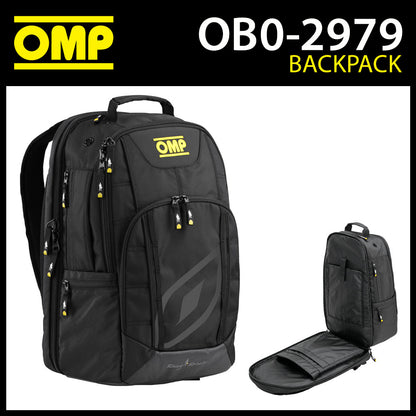 OB0-2979 OMP Racing Backpack Rucksack Racewear Kit Bag Mechanic 20L 32x24x50cm