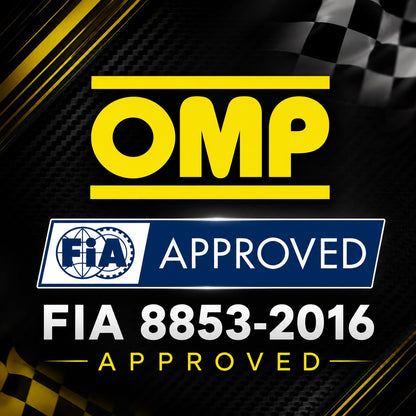 OMP Racing Harness ONE 2" Saloon Pull Down Safety Belts 6-Point FHR FIA 8853