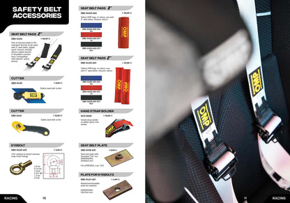 OMP Racing Harness ONE 2" Saloon Pull Down Safety Belts 6-Point FHR FIA 8853