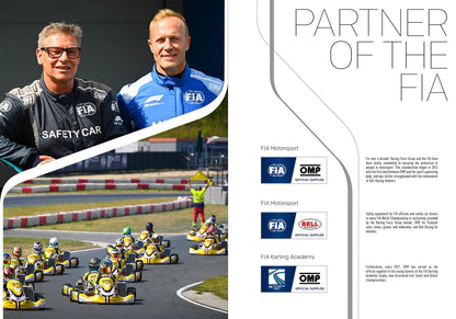 KK0-4014 2026 OMP Karting Neck Collar Impact Protection Junior Kart Driver Youth