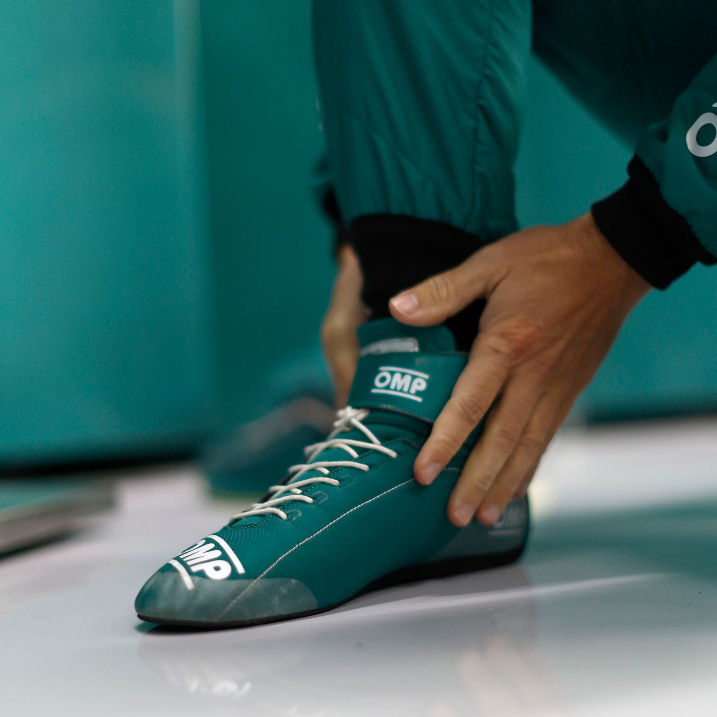 OMP First Race Boots Entry Level Model Leather Fireproof FIA 8856-2018 Approved