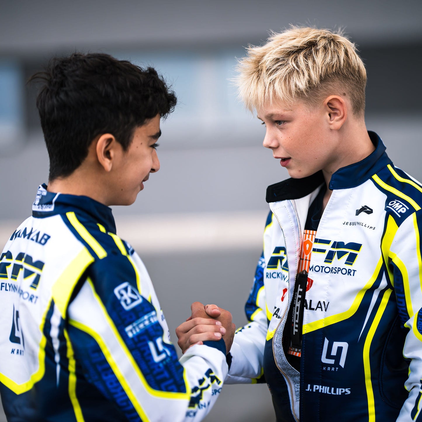 KB0-2757 2026 OMP KS-4 ART Karting Gloves Modern Design with Ultra Grip Palms