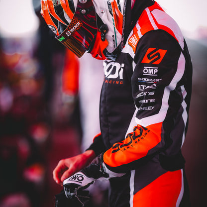 KB0-2757 2026 OMP KS-4 ART Karting Gloves Modern Design with Ultra Grip Palms