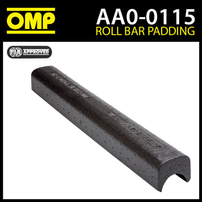 AA115A OMP Roll Cage Padding Tube Cover 490mm 40/50mm FIA 8857-2001 Approved