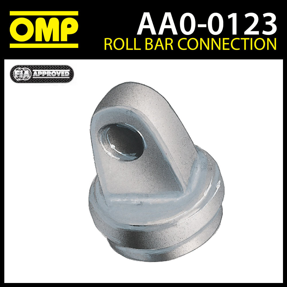 AA/123 OMP Pièce de connexion de renfort d'arceau de sécurité (X1) Approuvé par la FIA Course/Rallye