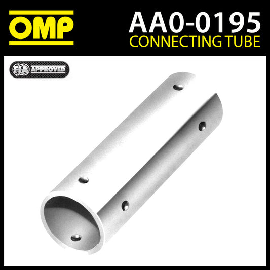 Tube de connexion pour cage de sécurité AA/195 OMP 40 mm (X1) homologué FIA Course/Rallye