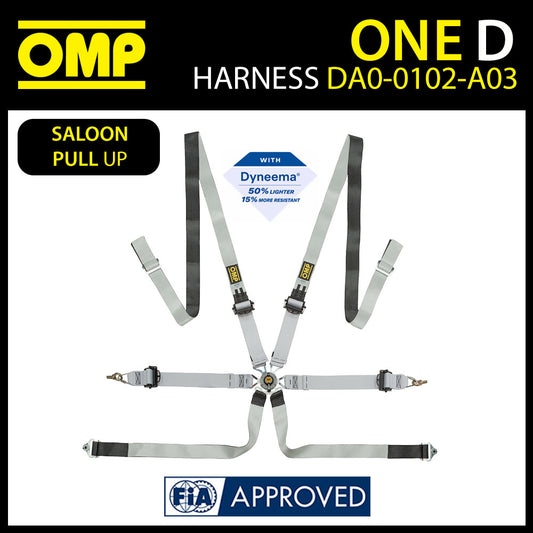 OMP Racing Harness Belts ONE D 2" Saloon Pull Down 6-Point FHR FIA 8853-2016