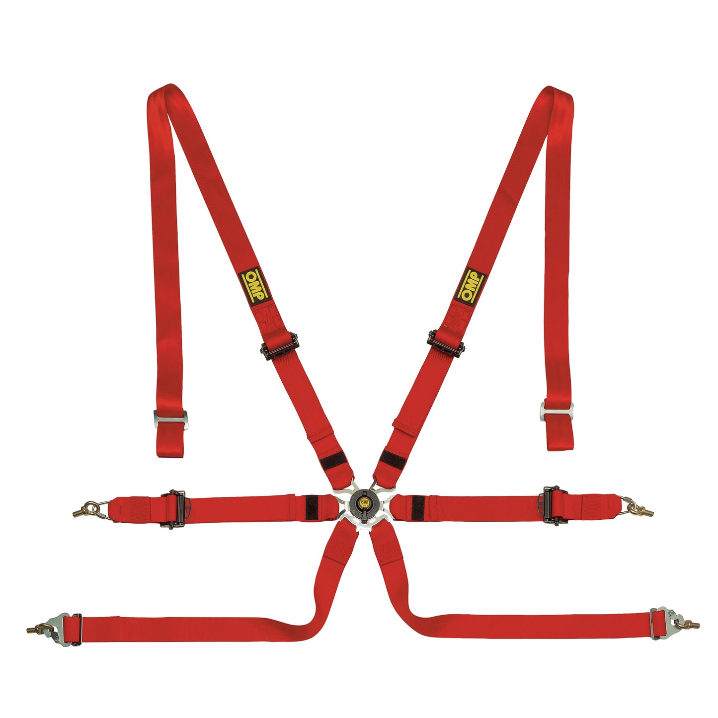 OMP Racing Harness ONE 2" Saloon Pull Down Safety Belts 6-Point FHR FIA 8853