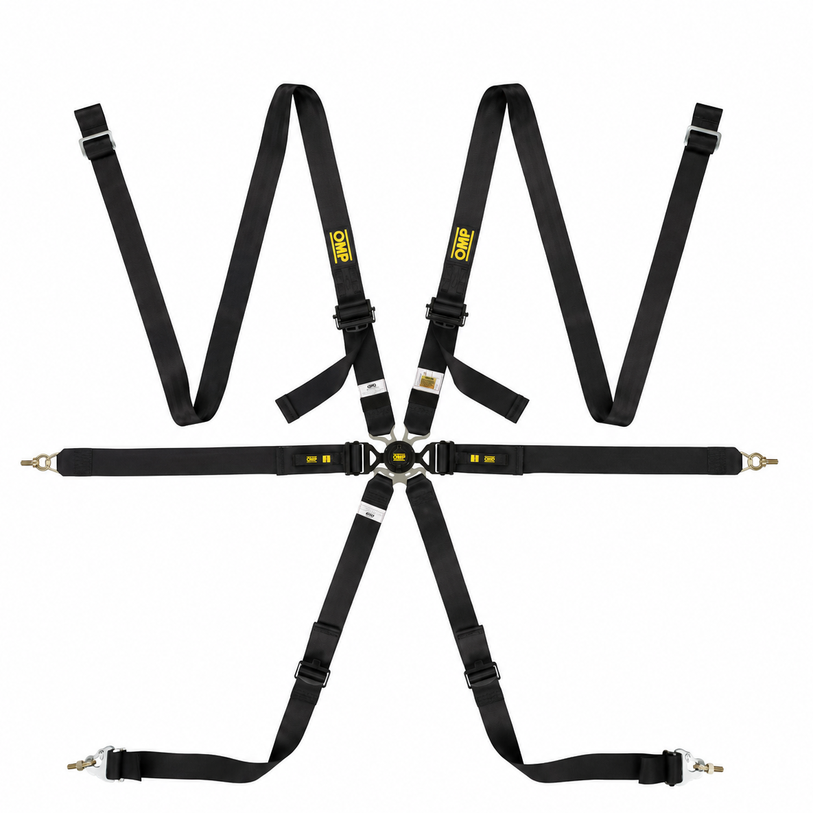 OMP Racing Harness ONE 2" Versa Endurance Safety Belts Saloon Pull Down FHR FIA