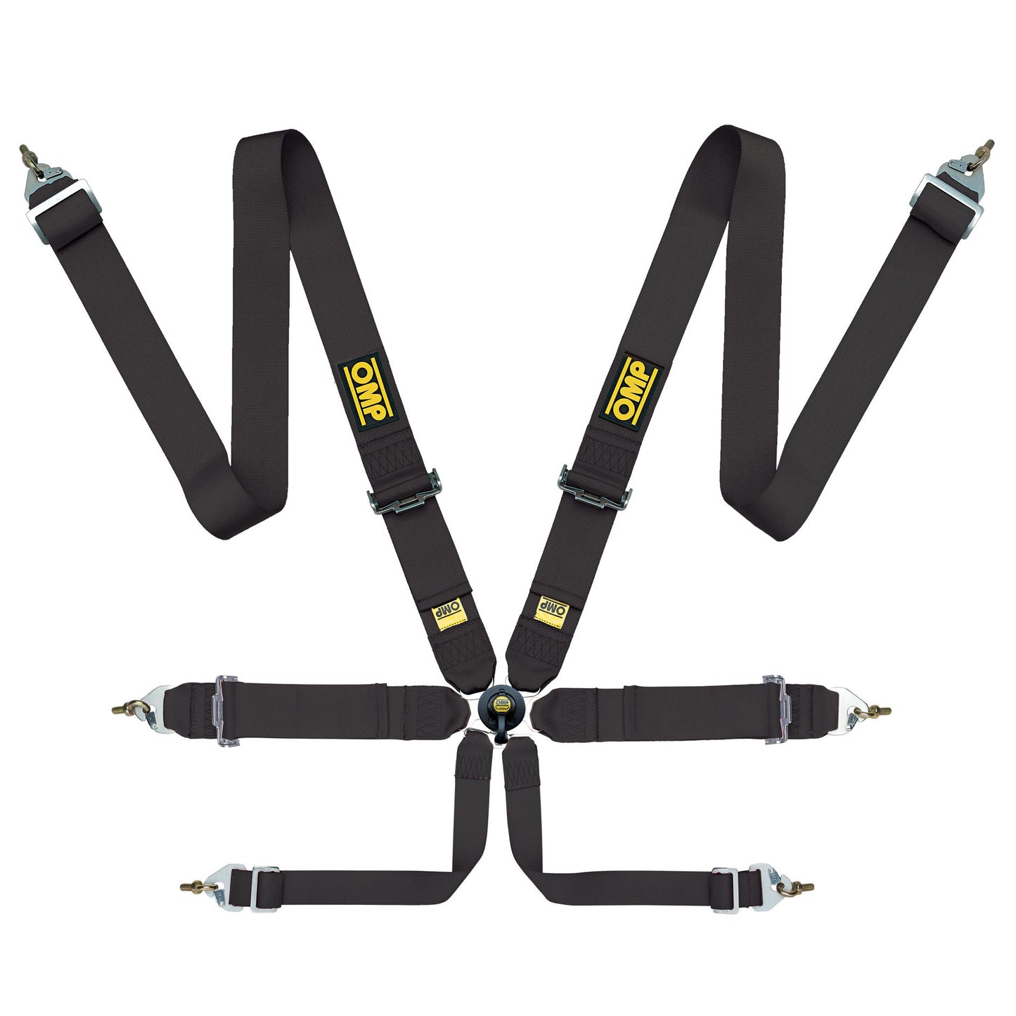 OMP Racing Harness FIRST 3" Pull Up 6-Point Entry Level Safety Belts FHR FIA