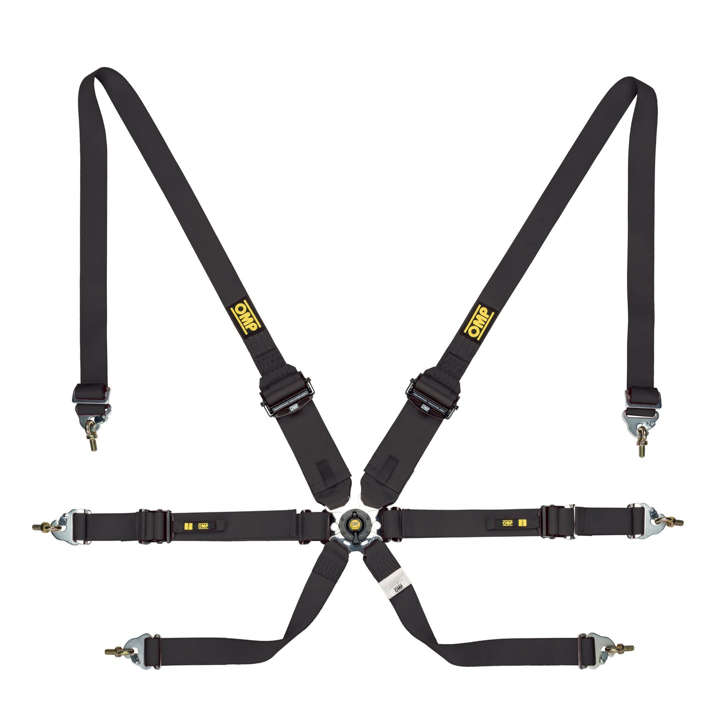 OMP Racing Harness ONE 3+2 Convertible Pull Up/Down Safety Belts 6-Point FHR FIA