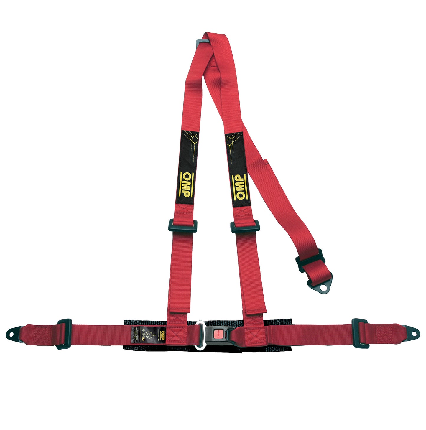 DA0-0504 OMP ROAD 3" Safety Harness 3-Point Road Car Seat Belts ECE R16-08 SPEC