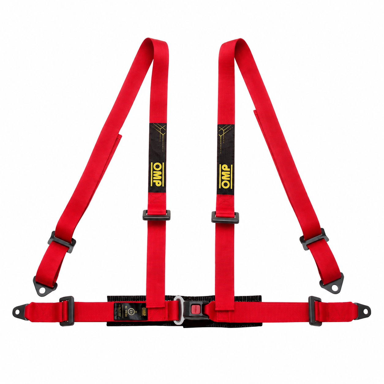 DA0-0505 OMP ROAD 4 Safety Harness 4-Point Road Car Seat Belts ECE R16-08 SPEC