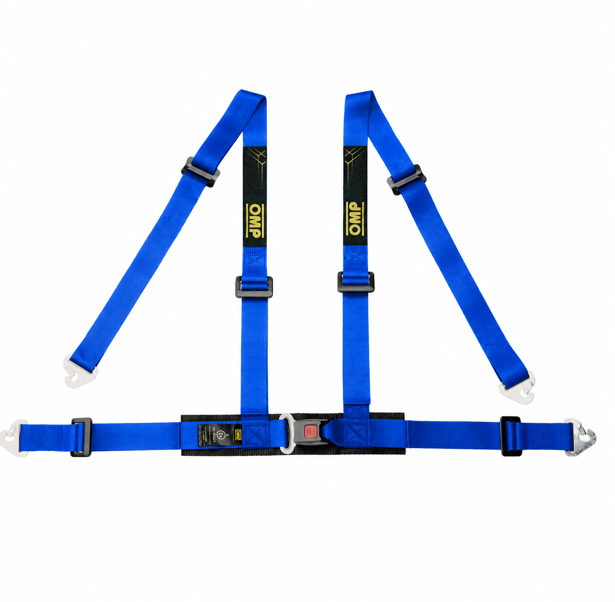 DA0-0507 OMP ROAD 4M Safety Harness 4-Point 2" Seat Belts ECE R16-08 Approved