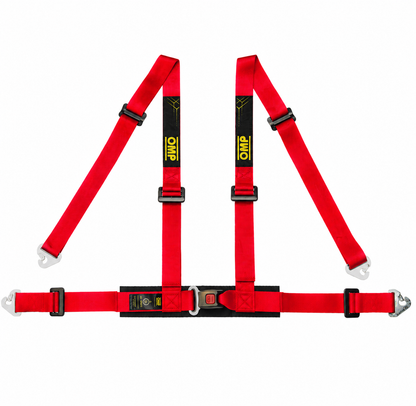 DA0-0507 OMP ROAD 4M Safety Harness 4-Point 2" Seat Belts ECE R16-08 Approved